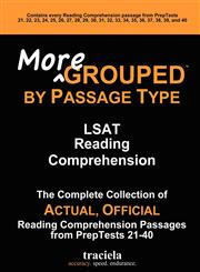 More Grouped by Passage Type LSAT Reading Comprehension,0982896921,9780982896921