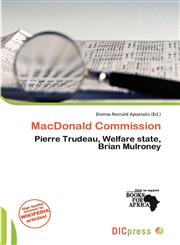 MacDonald Commission,6139849209,9786139849208