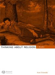 Thinking about Religion A Reader,140512167X,9781405121675