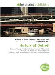 History of Detroit,6130008783,9786130008789