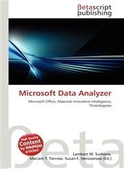 Microsoft Data Analyzer,6132237437,9786132237439