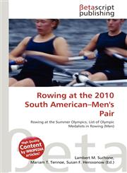 Rowing at the 2010 South American-Men's Pair,6135014080,9786135014082