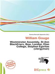 William Gouge,6201224807,9786201224803