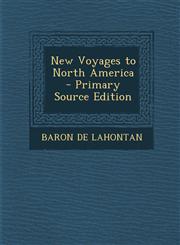 New Voyages to North America - Primary Source Edition,1293691658,9781293691656