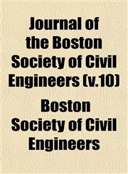 Journal of the Boston Society of Civil Engineers (v.10),1152982400,9781152982406