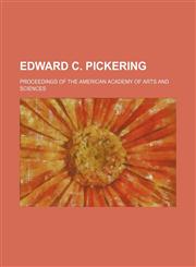 EDWARD C. PICKERING,1130367827,9781130367829