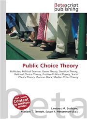 Public Choice Theory,6130306806,9786130306809