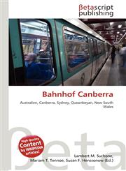 Bahnhof Canberra,6134537241,9786134537247