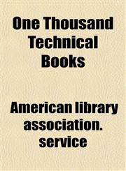 One Thousand Technical Books,1151765635,9781151765635