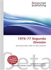 1976-77 Segunda División,613455779X,9786134557795