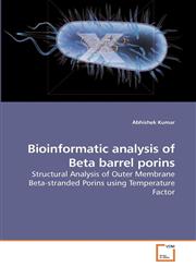Bioinformatic analysis of Beta barrel porins,3639244508,9783639244502