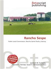 Rancho Sespe,6134615552,9786134615556