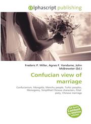 Confucian view of marriage,6134363863,9786134363860