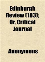 Edinburgh Review (183); Or, Critical Journal,1152479067,9781152479067