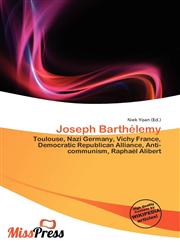Joseph Barthélemy,6136937255,9786136937250