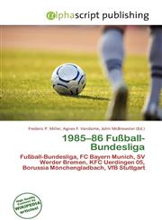 1985-86 Fußball-Bundesliga,6135678701,9786135678703