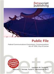 Public File,6134767581,9786134767583