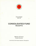 Consolidated Fund Receipts : Annual Budget - 2001-02