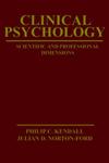 Clinical Psychology Sientific and Professional Dimensions 1st Edition,0471043508,9780471043508