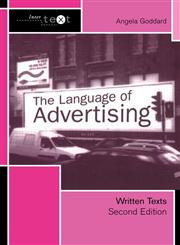 The Language of Advertising Written Texts 2nd Edition,0415278023,9780415278027