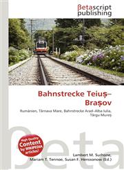 Bahnstrecke Teiuș-Brașov,6135149008,9786135149005