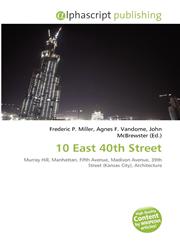 10 East 40th Street,613431112X,9786134311120