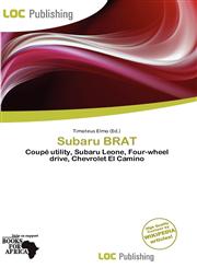 Subaru BRAT,6200694508,9786200694508