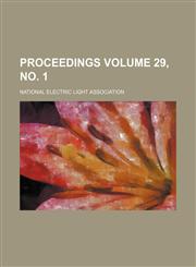 Proceedings Volume 29, no. 1,1151854719,9781151854711