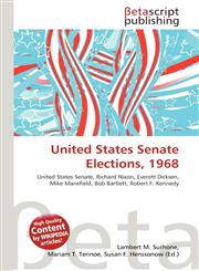 United States Senate Elections, 1968,6134819883,9786134819886