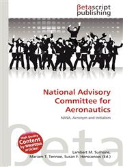 National Advisory Committee for Aeronautics,6135449265,9786135449266
