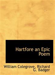 Hartfore an Epic Poem,1140424130,9781140424130