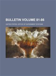 Bulletin Volume 81-86,1236470109,9781236470102