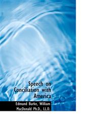 Speech on Conciliation with America,1116912856,9781116912852