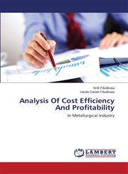 Analysis Of Cost Efficiency And Profitability,3659493538,9783659493539