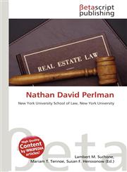 Nathan David Perlman,6135369946,9786135369946