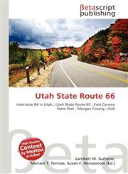 Utah State Route 66,6137609804,9786137609804