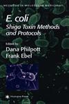 E. coli Shiga Toxin Methods and Protocols,0896039390,9780896039391