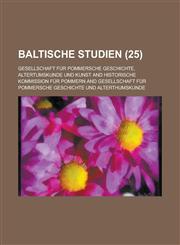 Baltische Studien (25 ),1153478951,9781153478953