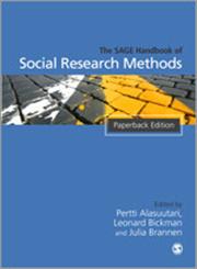The SAGE Handbook of Social Research Methods,184860730X,9781848607309
