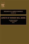 Aspects of Work Well-Being Vol 26,0762313900,9780762313907