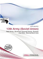 13th Army (Soviet Union),6200187045,9786200187048