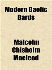 Modern Gaelic Bards,1151745502,9781151745507