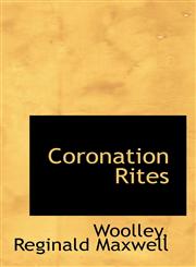 Coronation Rites,1110287283,9781110287284