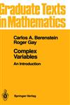 Complex Variables An Introduction,0387973494,9780387973494