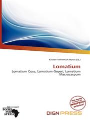 Lomatium,6139566738,9786139566730
