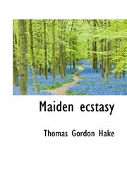 Maiden ecstasy,111531680X,9781115316804
