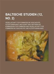 Baltische Studien (12, No. 2 ),1236563700,9781236563705