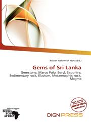 Gems of Sri Lanka,6139858909,9786139858903