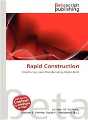 Rapid Construction,6134885061,9786134885065