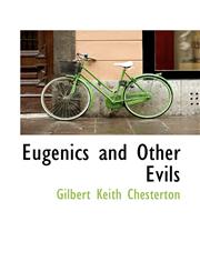Eugenics and Other Evils,1103834835,9781103834839